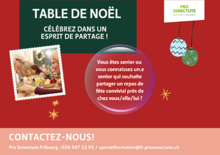 Tables de Noël
